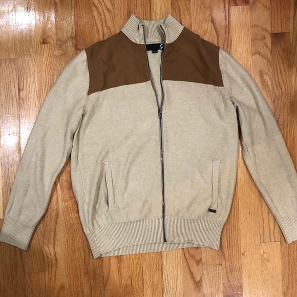 Men’s Zip up Sweater G by Guess - Picture 2 of 2